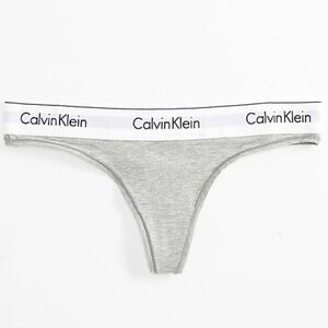 Calvin Klein Core Grey Thong Underwear
